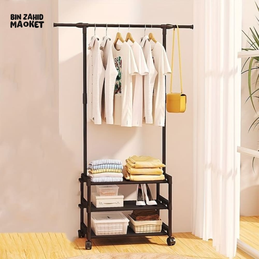 3 LAYERS ATTACHABLE CLOTH RACK