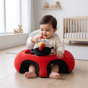 Cartoon Baby Floor Seat/Support Sofa Seat - 6M+ | 1471-Red