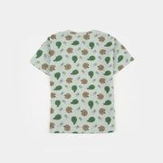 Infant Boys Waffle T-Shirt (Apple) - Green