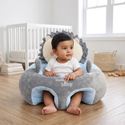 Cartoon Baby Floor Seat/Support Sofa Seat - 6M+ | 1471-Red